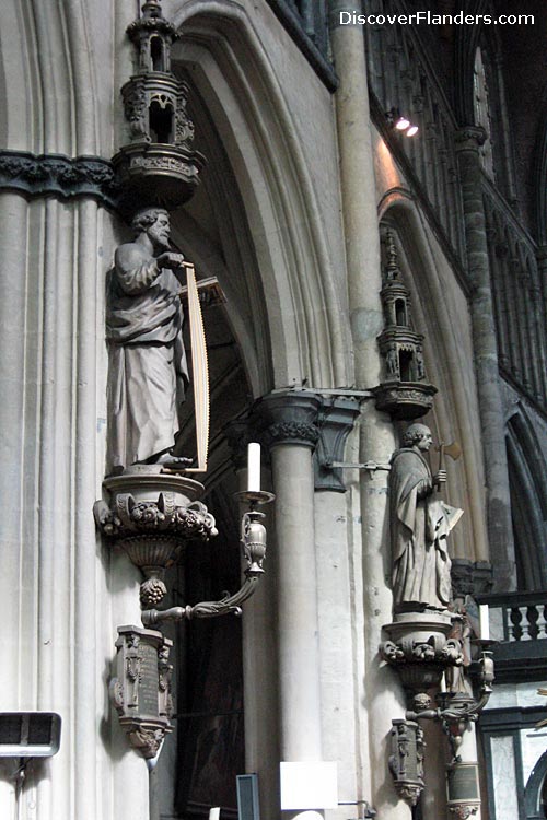 Inside Church of Our Lady, Bruges