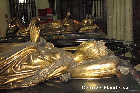 Mausoleum of Maria of Burgundy in the Church of Our Lady 