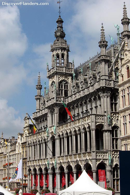 The King's House on Market Square of Brussels