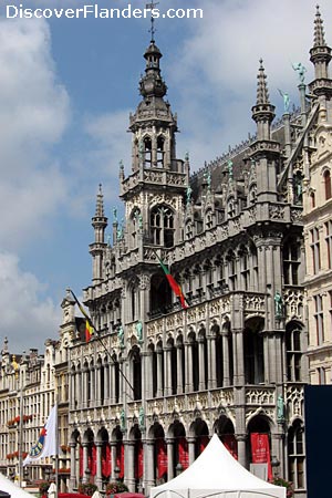 The King's House on Market Square of Brussels.
