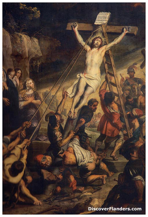 The Raising of the Cross by Gerard Seghers (or Zegers)