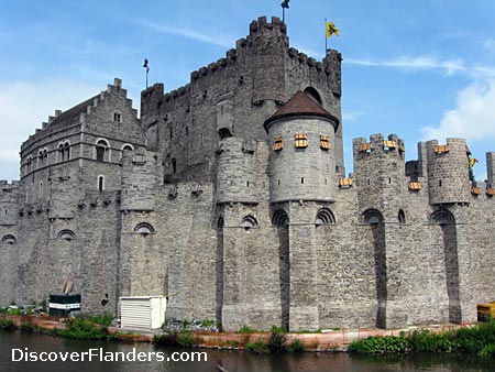 Gravensteen Castle in Ghent