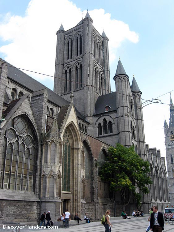 Saint Nicholas' Church in Ghent . 