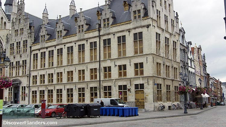 Town House 'De Beyaert', now the Post Office of Mechelen.