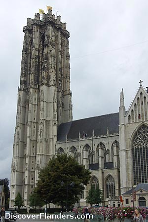 Saint Rumbold's Cathedral in Mechelen.
