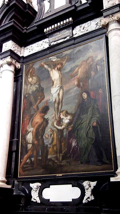 Crucifixion by Anthon Van Dyck, Saint Rumbold's Cathedral