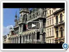 Overview of the Grand Place of Brussels